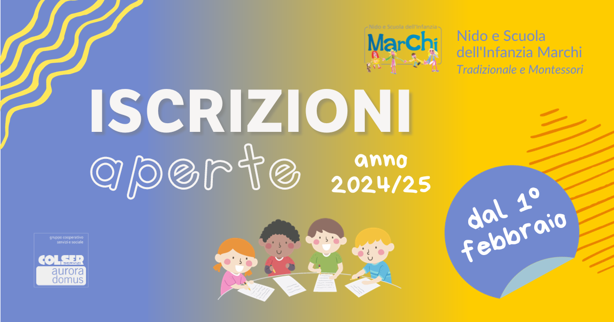 Iscrizioni Scuola Marchi 2024/2025