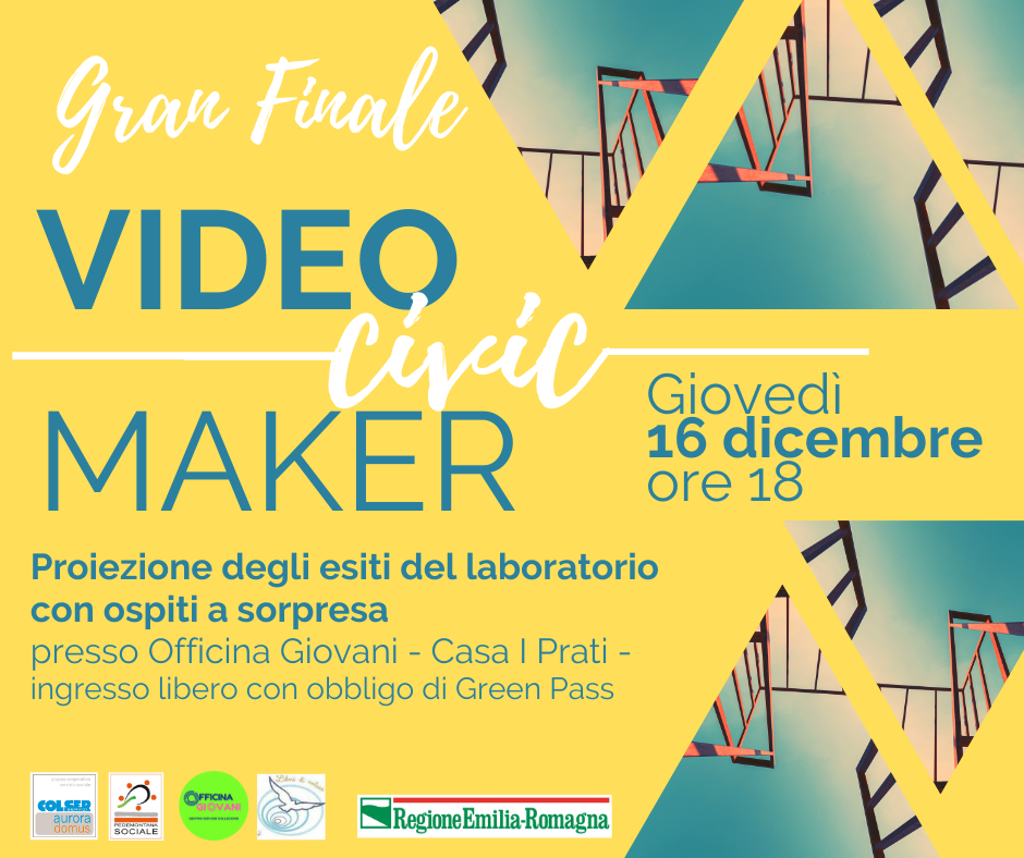 Gran finale del progetto Video (Civic) Maker - Officina Giovani di Collecchio 