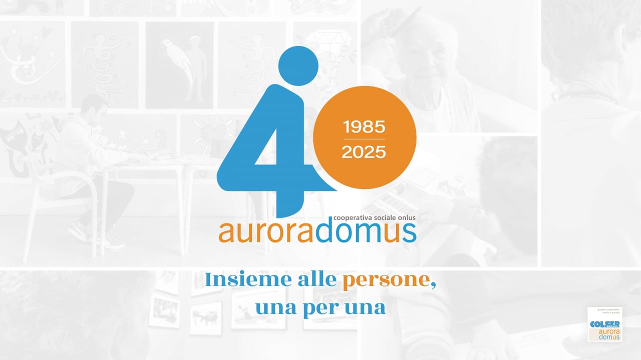Logo 40 anni Auroradomus