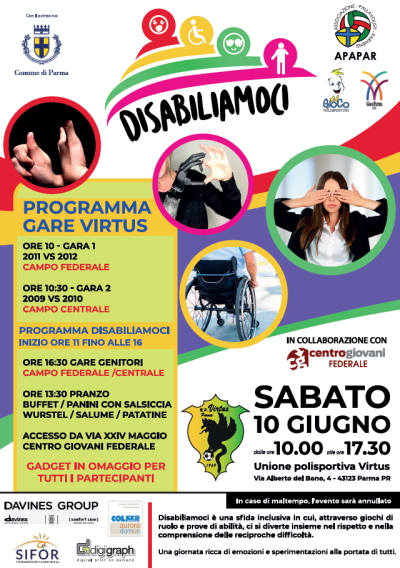Disabiliamoci: una sfida inclusiva al Centro Giovani Federale di Parma