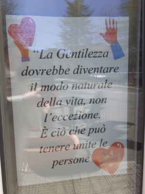 La "giornata della gentilezza" alla CRA Cavazzini di Berceto.