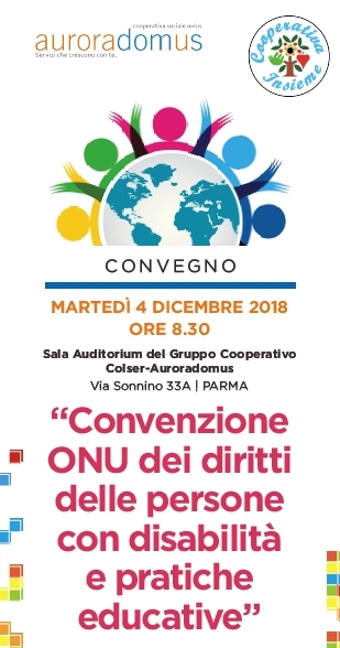 Convegno "Convenzione ONU dei diritti delle persone con disabilità e pratiche educative"