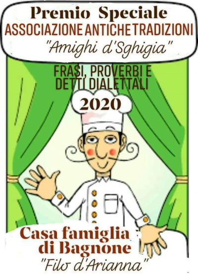 La Casa Famiglia "Il filo di Arianna" di Bagnone vince il concorso per "Frasi, proverbi e detti dialettali"