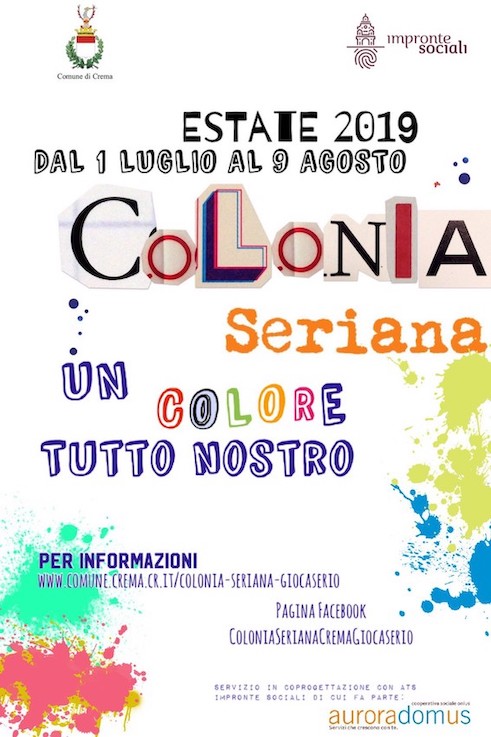 A Crema, Colonia Seriana 2019 ai nastri di partenza