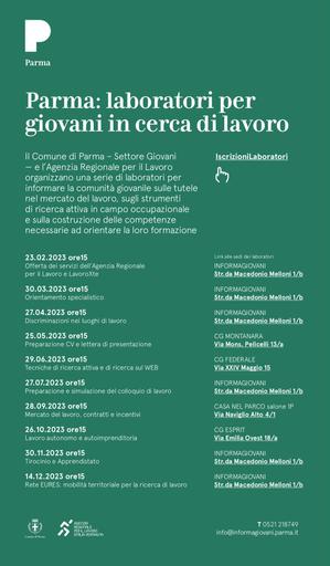 PARMA LABORATORI GIOVANI