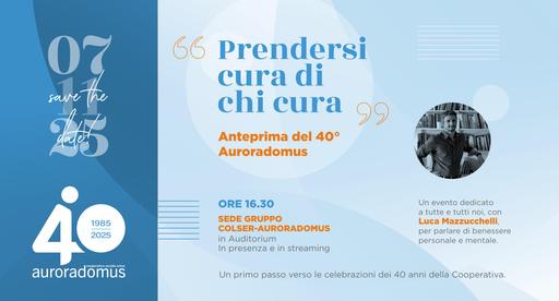 Anteprima 40° Auroradomus 07novembre2025