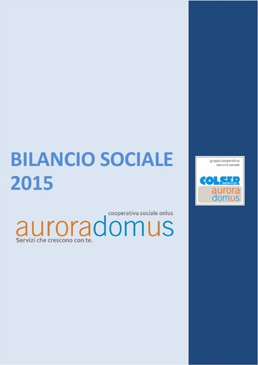 Bilancio sociale 2015