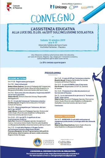 Convegno assistenza educativa